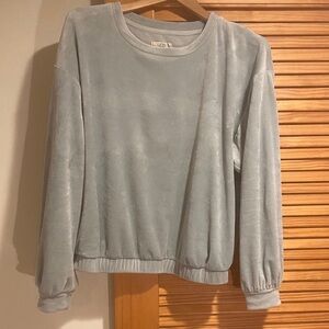 UGG Plush Sage Velvet Crewneck Sweatshirt XL
